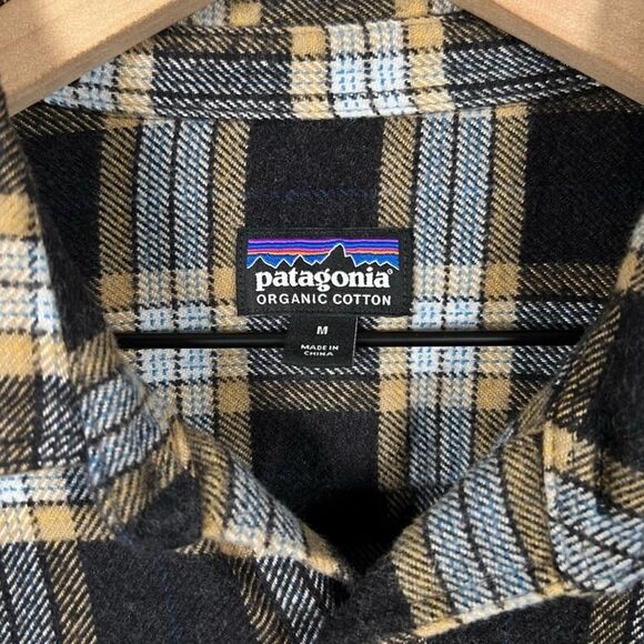 Patagonia Fjord Flannel Organic Cotton Midweight Button Down Shirt 
Size Medium - Picture 6 of 9